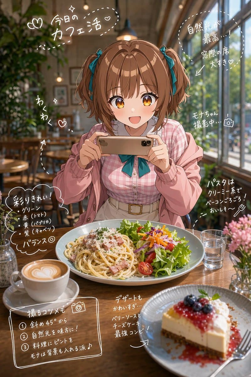 Anime Instagram Story with Handwritten Notes — Sora 2 Prompt