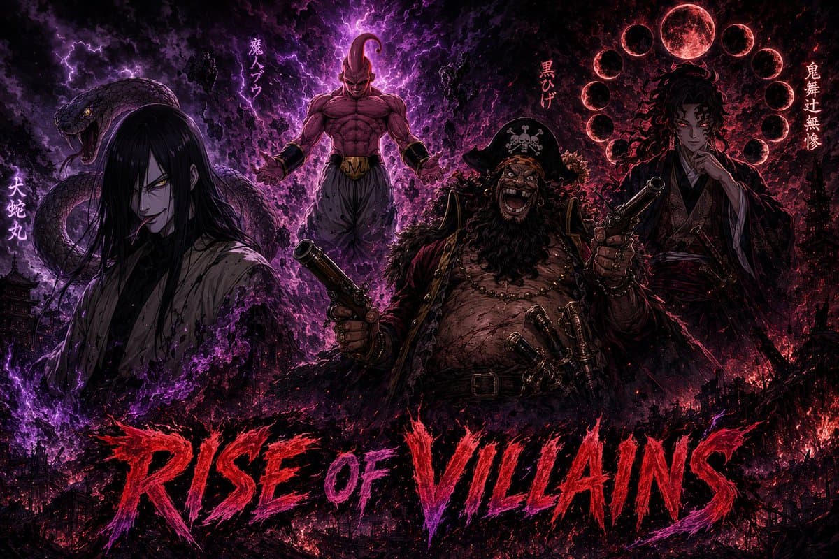 Gothic Horror Anime Villain Crossover Prompt — Sora 2