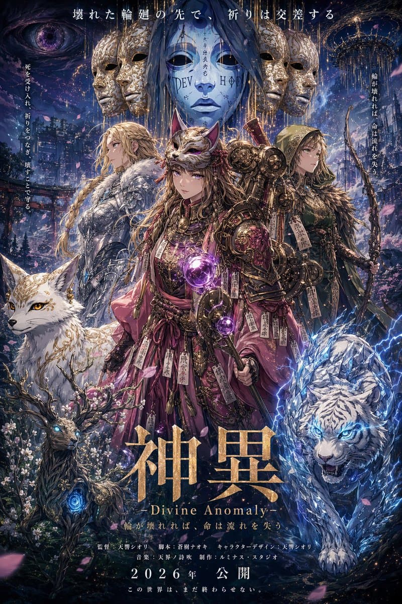 Poster-to-Trailer Cinematic Visual — Sora 2 Prompt