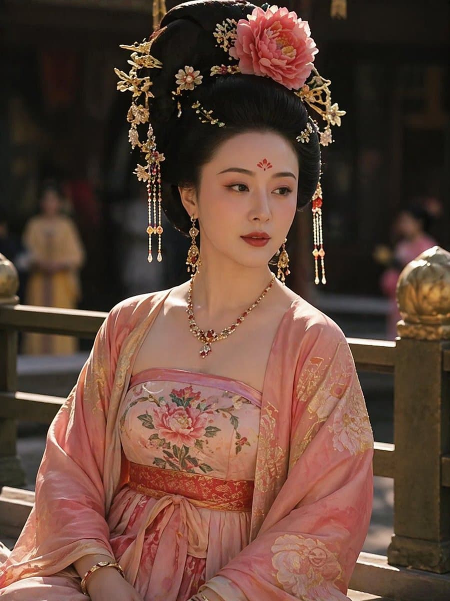 Yang Guifei Historical Realistic Portrait — Sora 2 Prompt