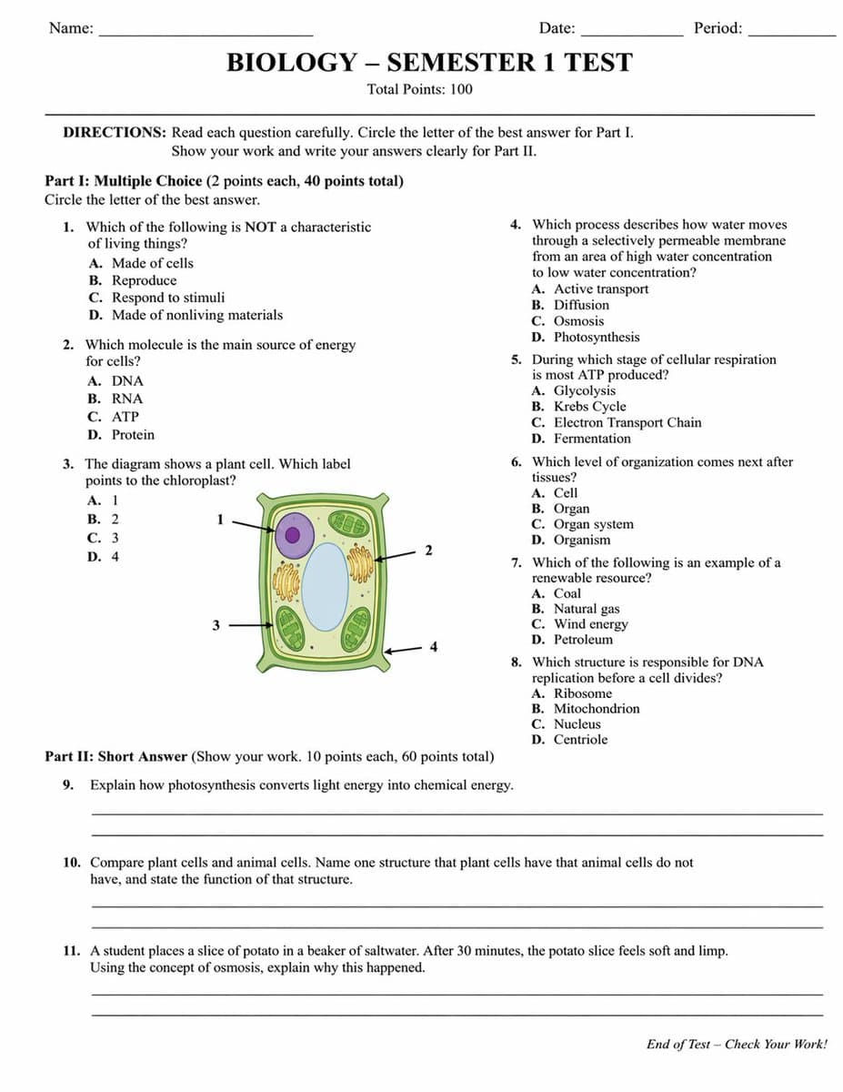 Academic Exam Paper Generator — Realistic Test Templates